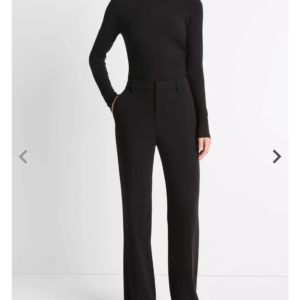 Vince Mid-Rise Tailored Flare Pant